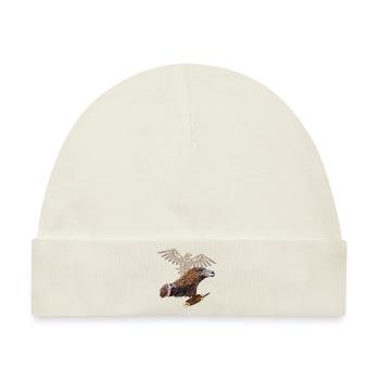 Steinadler - Baby Premium Organic Mütze - Naturweiß - Vorne