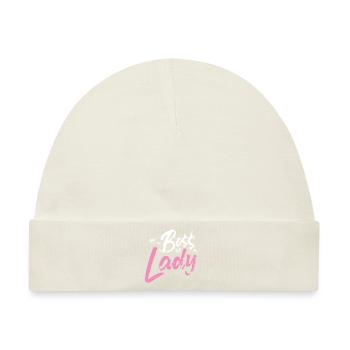 Boss Lady - Baby Premium Organic Mütze - Naturweiß - Vorne
