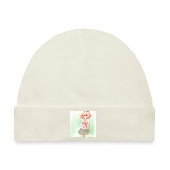 Anime - Baby Premium Organic Mütze - Naturweiß - Vorne