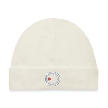 Welle Doppler Effekt Geschenk Physiker Physik - Baby Premium Organic Mütze - Naturweiß - Vorne