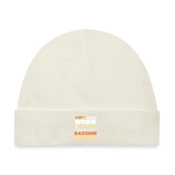 Fagott - Baby Premium Organic Mütze - Naturweiß - Vorne