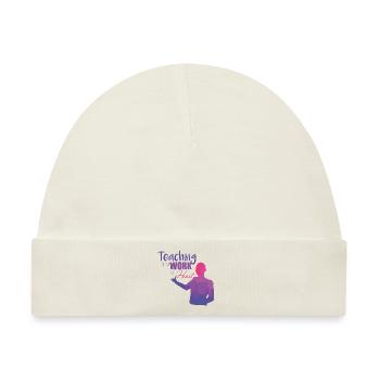 Lehrer - Baby Premium Organic Mütze - Naturweiß - Vorne