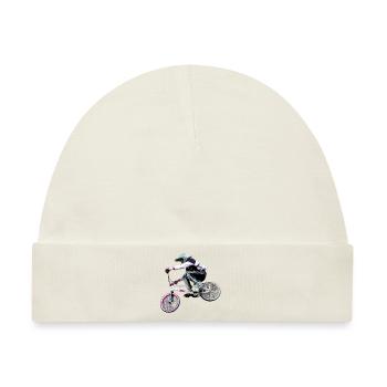 BMX - Baby Premium Organic Mütze - Naturweiß - Vorne