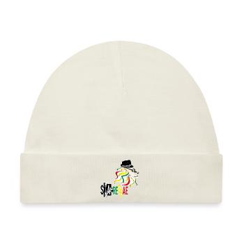 Ska & Reggae - Baby Premium Organic Mütze - Naturweiß - Vorne
