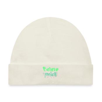 Motivation - Baby Premium Organic Mütze - Naturweiß - Vorne