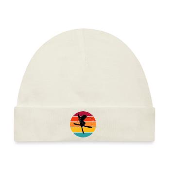 Slopestyle Freestyle Ski Herren Ski Freestyle - Baby Premium Organic Mütze - Naturweiß - Vorne