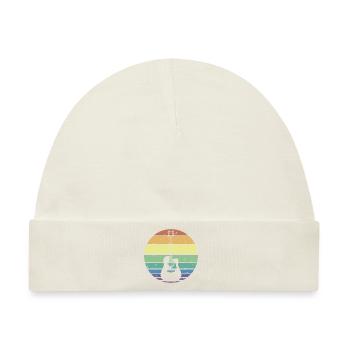 Retro Akustikgitarre Gitarrist Gitarrist Gitarrist Geschenk - Baby Premium Organic Mütze - Naturweiß - Vorne