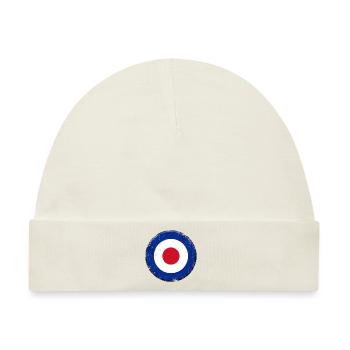 ROYAL AIR FORCE SYMBOL - Baby Premium Organic Mütze - Naturweiß - Vorne