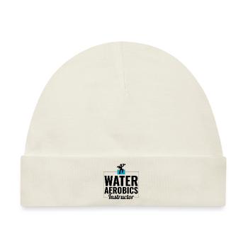 Wassergymnastik Instruktor Aquatic Fitness Trainer - Baby Premium Organic Mütze - Naturweiß - Vorne