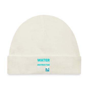 Wassergymnastik Instruktor Aquatic Fitness Trainer - Baby Premium Organic Mütze - Naturweiß - Vorne