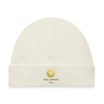 Eleganz - Baby Premium Organic Mütze - Naturweiß - Vorne
