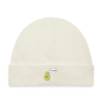I m so green - Baby Premium Organic Mütze - Naturweiß - Vorne