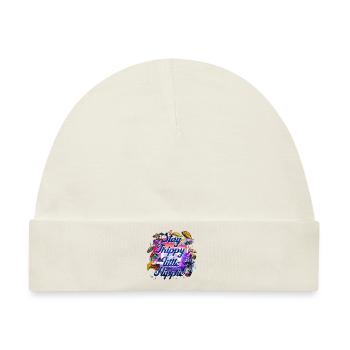 Stay Thippy little Hippie - Baby Premium Organic Mütze - Naturweiß - Vorne