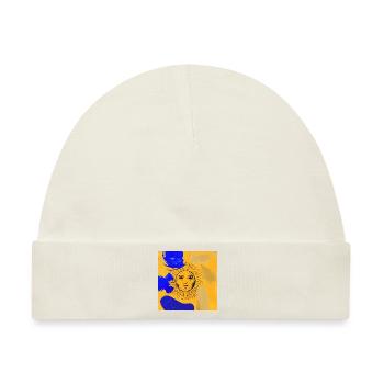 Sun - Baby Premium Organic Mütze - Naturweiß - Vorne