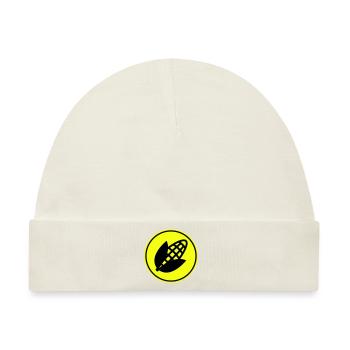 Mais symbol - Baby Premium Organic Mütze - Naturweiß - Vorne