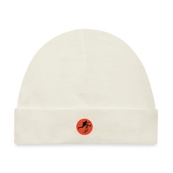 Hürden Hürdenlauf Hürdenläufer Läufer Athleten - Baby Premium Organic Mütze - Naturweiß - Vorne