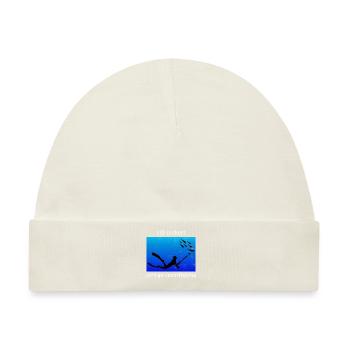 Speerfischen Speerfischen Speerfischer Fischen - Baby Premium Organic Mütze - Naturweiß - Vorne