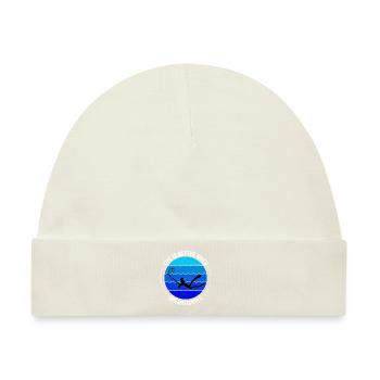 Speerfischen Speerfischen Speerfischer Fischen - Baby Premium Organic Mütze - Naturweiß - Vorne