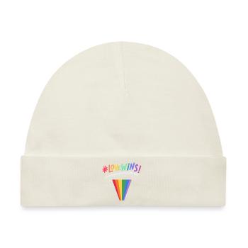 Csd Pride Tshirt - Baby Premium Organic Mütze - Naturweiß - Vorne