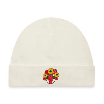 Motanka.Ukrainisches Puppenamulett. Volkskunst - Baby Premium Organic Mütze - Naturweiß - Vorne
