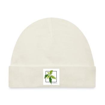 TROPISCH - Baby Premium Organic Mütze - Naturweiß - Vorne