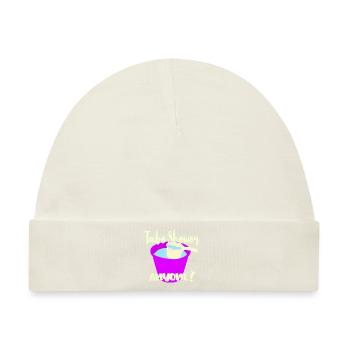 Tabo Shower Anyone? - Baby Premium Organic Mütze - Naturweiß - Vorne