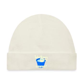 Tabo Shower Anyone? - Baby Premium Organic Mütze - Naturweiß - Vorne