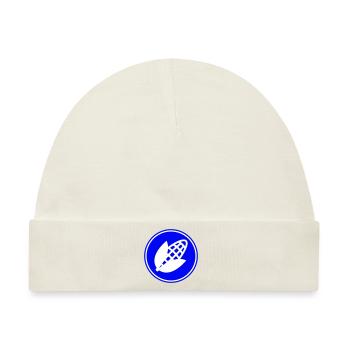 Mais symbol - Baby Premium Organic Mütze - Naturweiß - Vorne