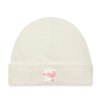 Fantasie Magie Blütenfee - Baby Premium Organic Mütze - Naturweiß - Vorne