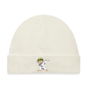 Christkind Weihnacht für Männer, Frauen und - Baby Premium Organic Mütze - Naturweiß - Vorne