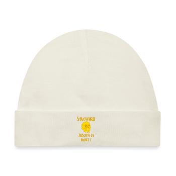 Savoyer bis in den Tod! - Baby Premium Organic Mütze - Naturweiß - Vorne