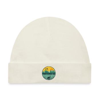 Parsteiner See - Baby Premium Organic Mütze - Naturweiß - Vorne