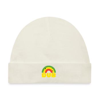 Dub Reggea - Baby Premium Organic Mütze - Naturweiß - Vorne