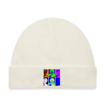 Dirty Diana - Warholstyle - Baby Premium Organic Mütze - Naturweiß - Vorne