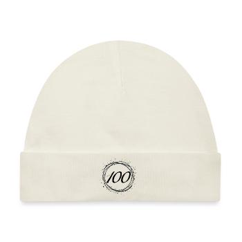 100 - Baby Premium Organic Mütze - Naturweiß - Vorne