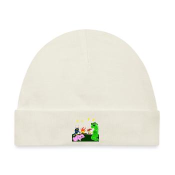 friends - Baby Premium Organic Mütze - Naturweiß - Vorne