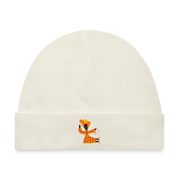 Die afrikanische Mama - Baby Premium Organic Mütze - Naturweiß - Vorne
