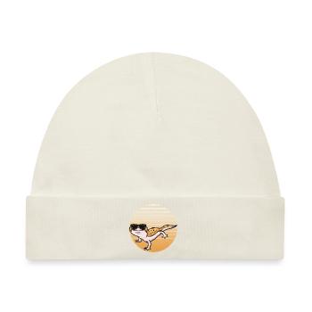 Gecko Liebhaber - Baby Premium Organic Mütze - Naturweiß - Vorne