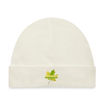 Vorname Damian - Baby Premium Organic Mütze - Naturweiß - Vorne
