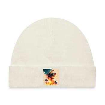 Eine Frau in der Sonne - Baby Premium Organic Mütze - Naturweiß - Vorne