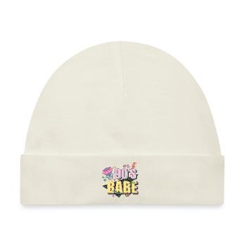 90´s Babe - Baby Premium Organic Mütze - Naturweiß - Vorne