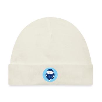 Geist Winter - Baby Premium Organic Mütze - Naturweiß - Vorne