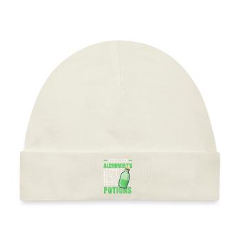 Chemie Labor Zaubertrank - Baby Premium Organic Mütze - Naturweiß - Vorne