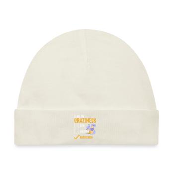 Steinbock Element Erde Aberglaube - Baby Premium Organic Mütze - Naturweiß - Vorne