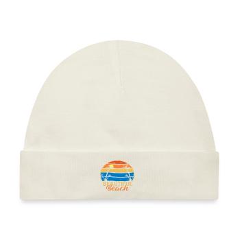 Beautiful Beach - Baby Premium Organic Mütze - Naturweiß - Vorne