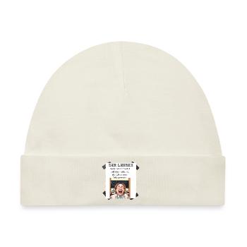 Leher witz - Baby Premium Organic Mütze - Naturweiß - Vorne