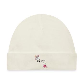 Personalisierter Junggesellenabschied - Baby Premium Organic Mütze - Naturweiß - Vorne