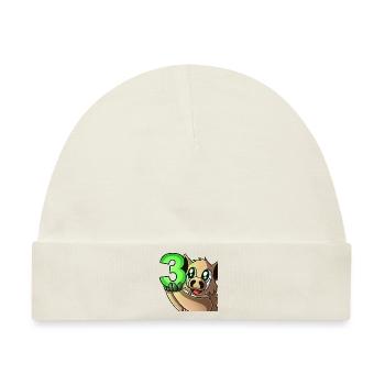 Dirty 3.0 - Baby Premium Organic Mütze - Naturweiß - Vorne
