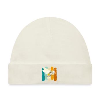 Imker Bienen Insekten Weltretter - Baby Premium Organic Mütze - Naturweiß - Vorne