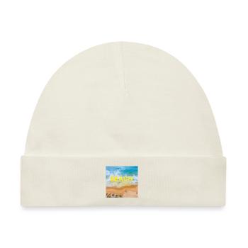 Beach - Baby Premium Organic Mütze - Naturweiß - Vorne
